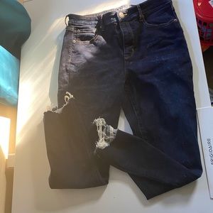 American Eagle Hi Rise Crop Flare jeans size 12